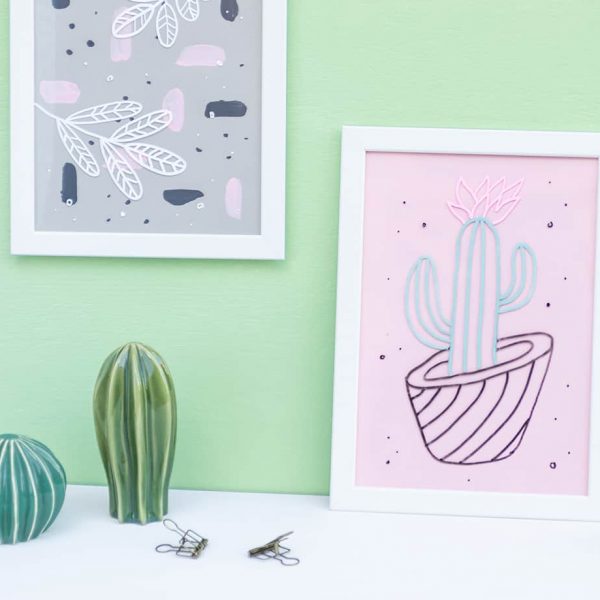 DIY: Chalk Art Bilder