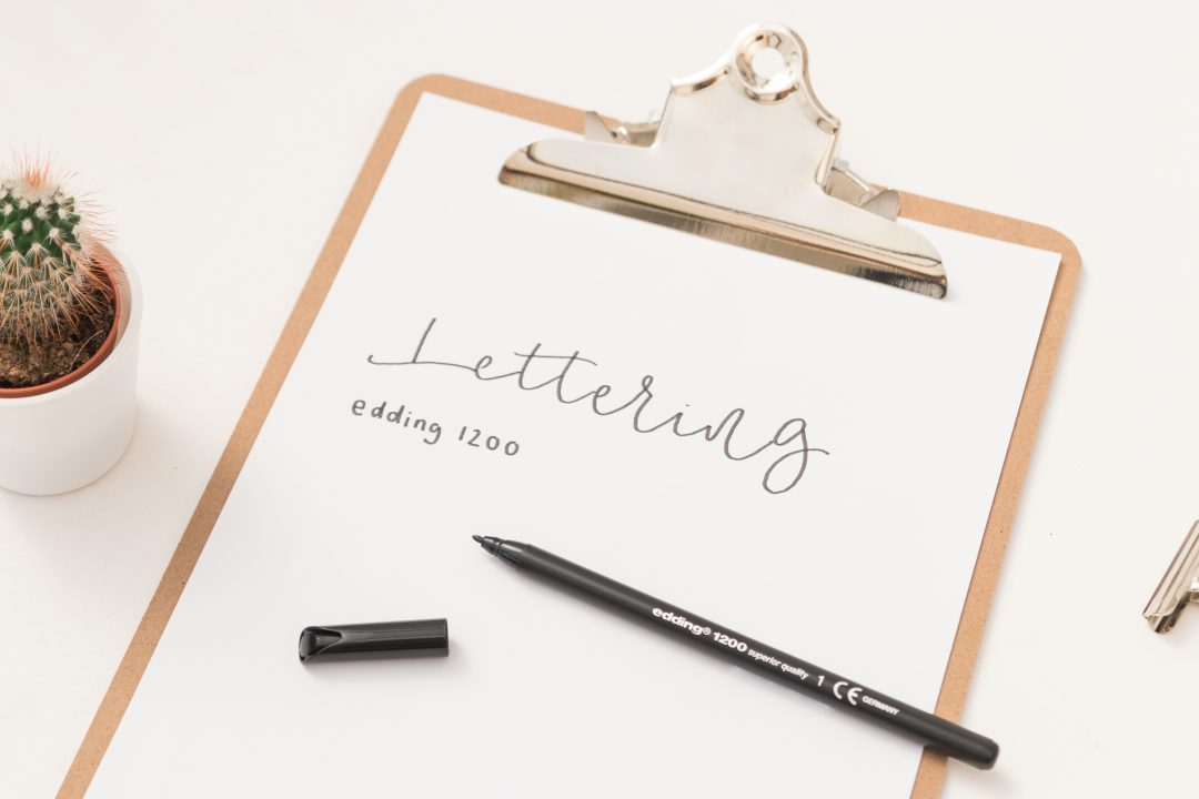 1200 Lettering Meine TOP 10: Material für Lettering