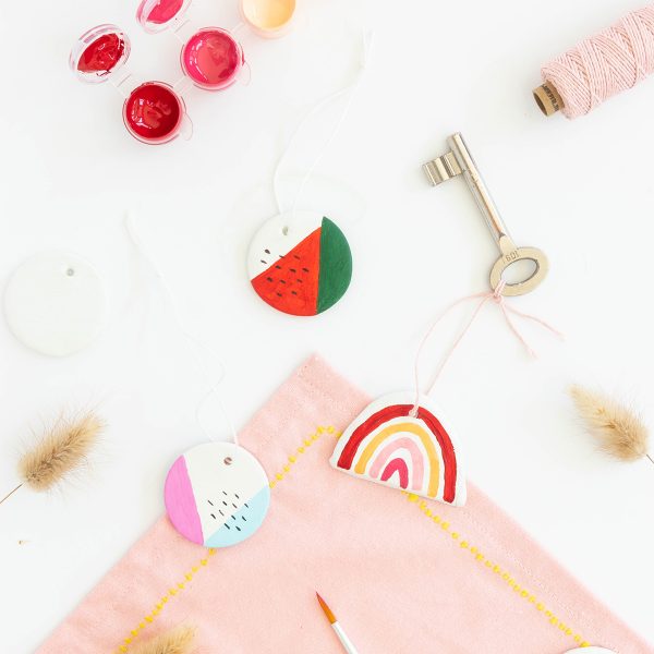 DIY: Schlüsselanhänger selber machen mit Modelliermasse