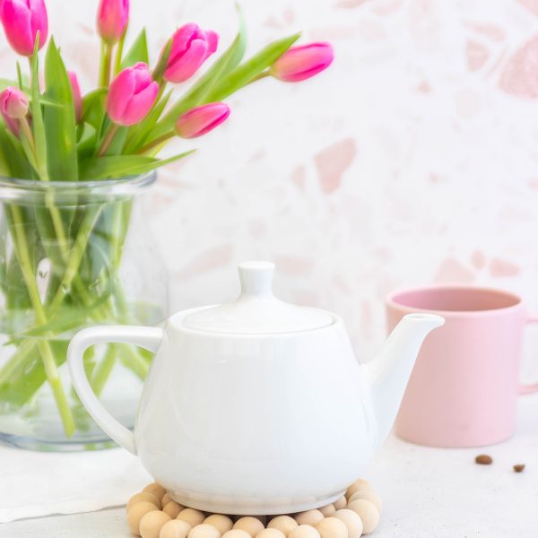 DIY – Untersetzer aus Holzperlen basteln