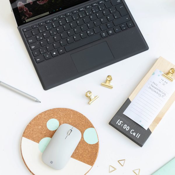 DIY Home Office Schreibtisch Accessoires selber machen