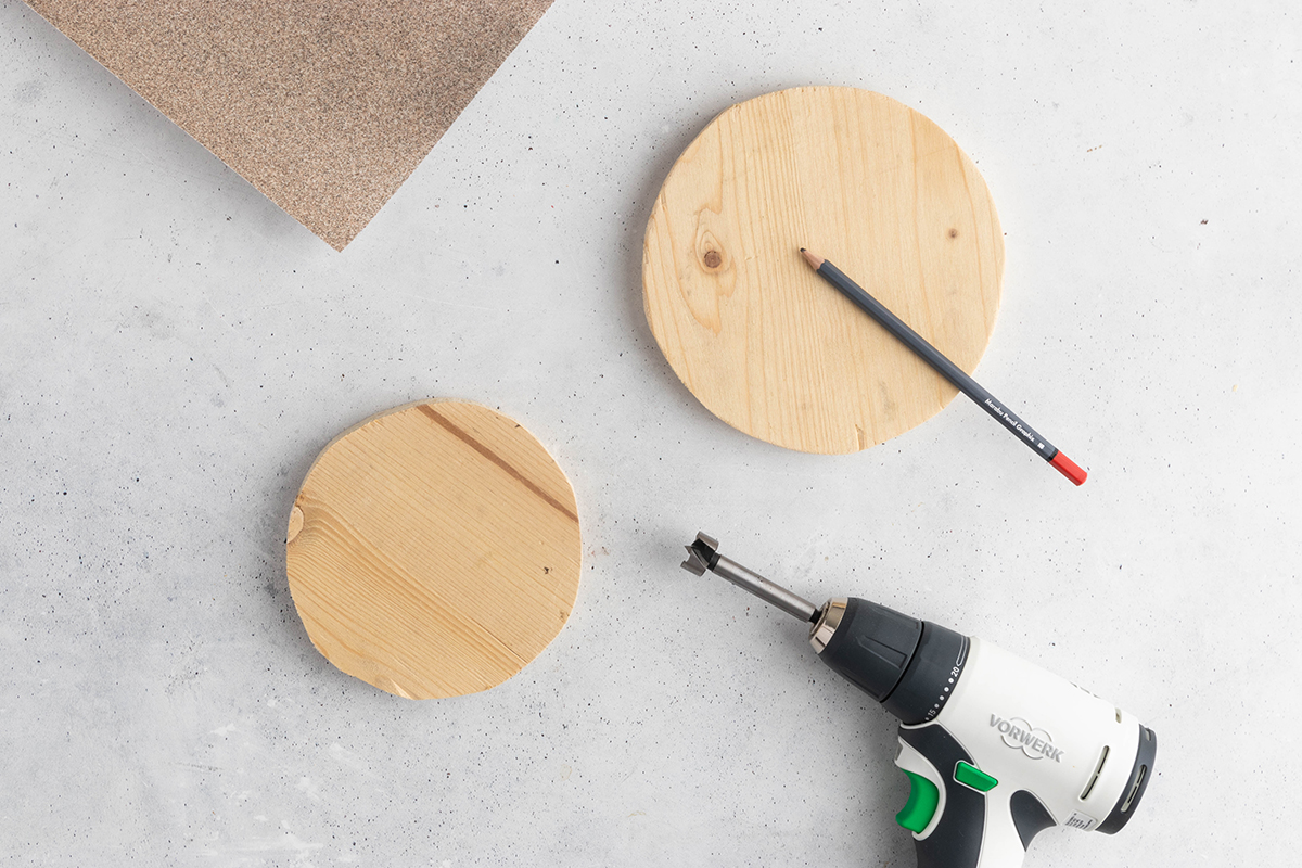 DIY Etagere aus Holz basteln