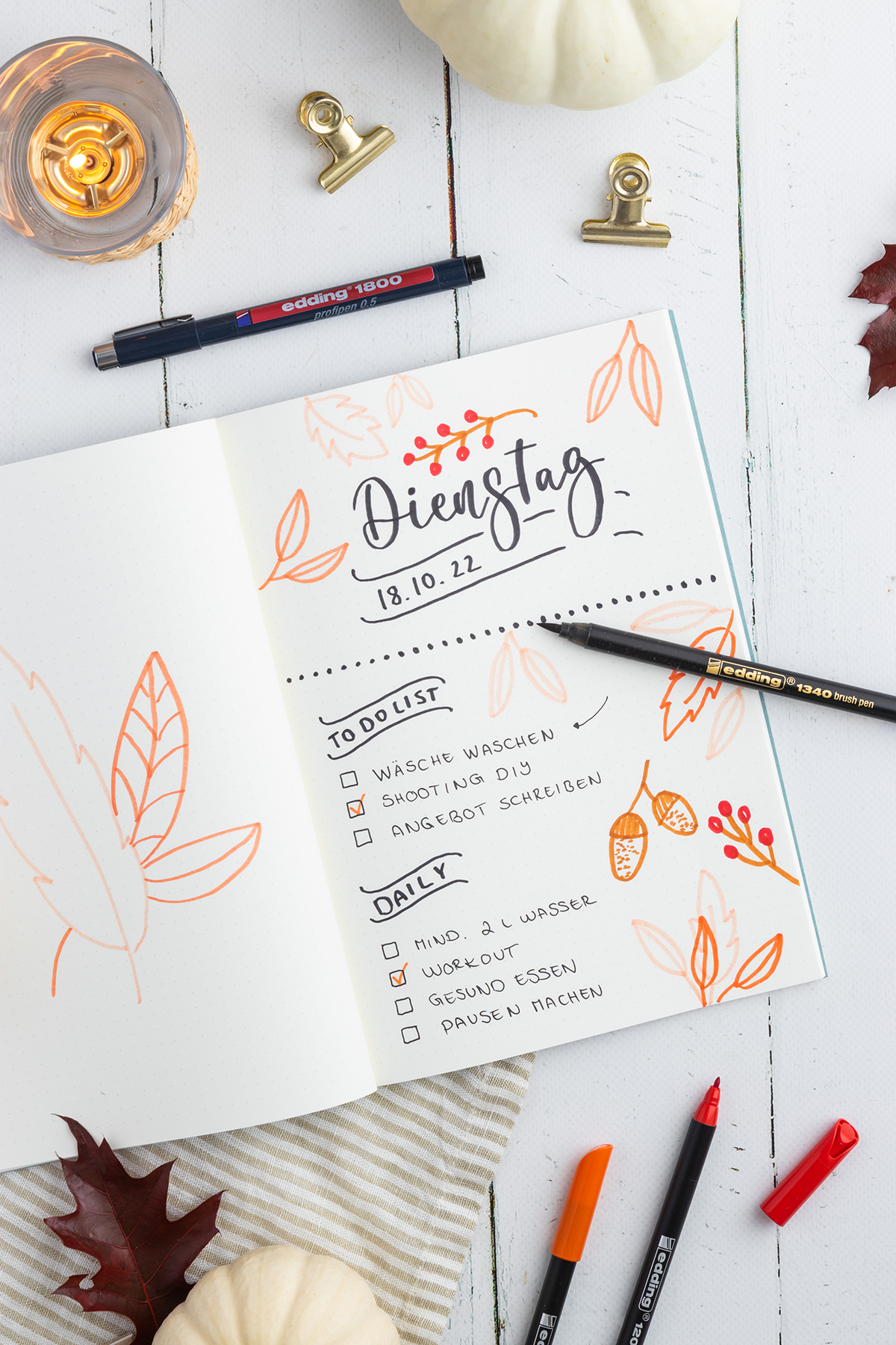 Einfache Bullet Journal Ideen F r Anf nger