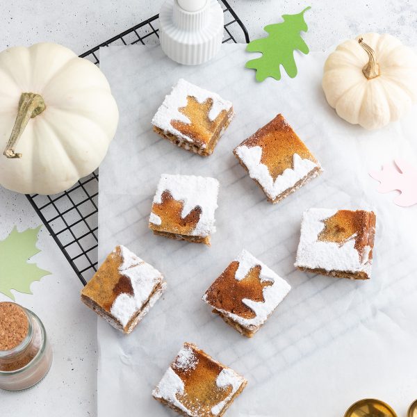 Pumpkin Spice Blondies – für einen gemütlichen Herbst