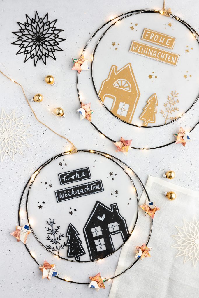 Geldgeschenk-Box Zu Weihnachten Mit LED-Lichterkette – DIY Geschenkverpackung Für Geldgeschenke