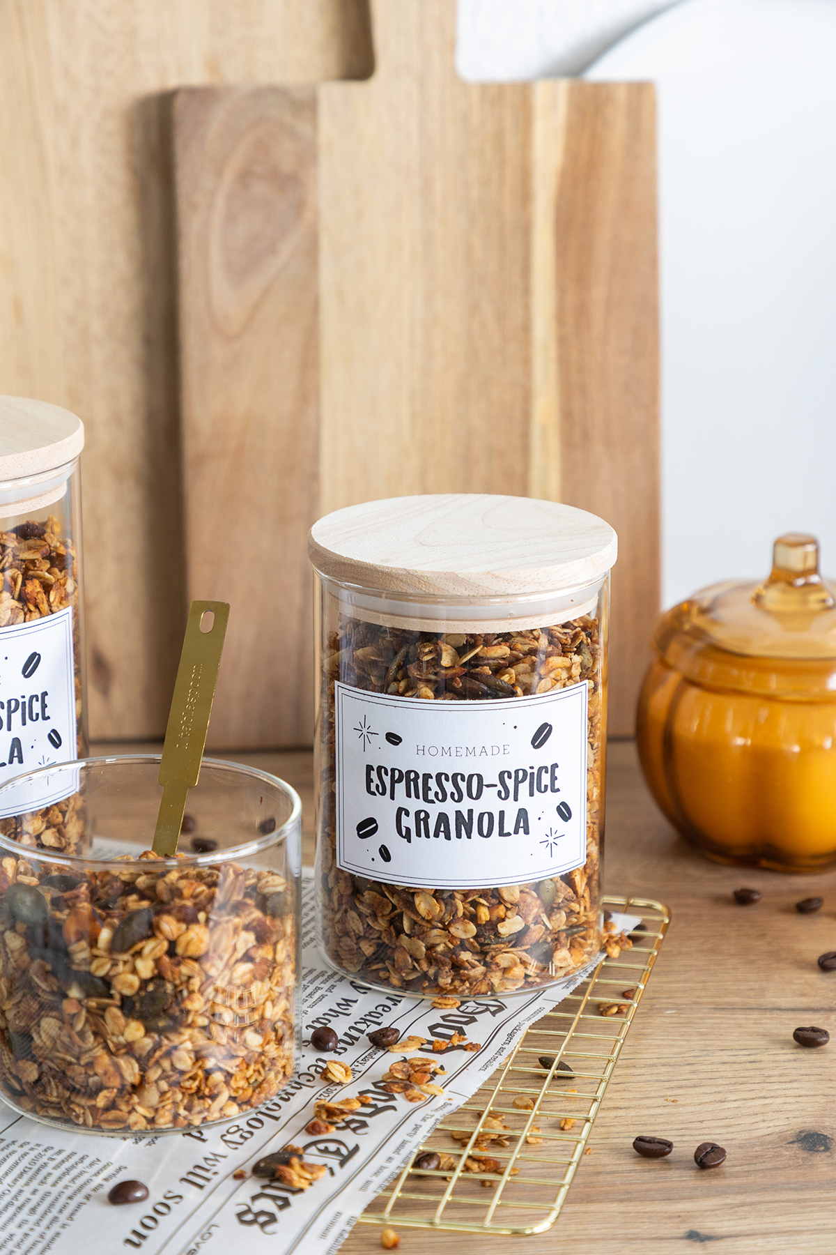 Espresso-Spice-Granola Rezept 