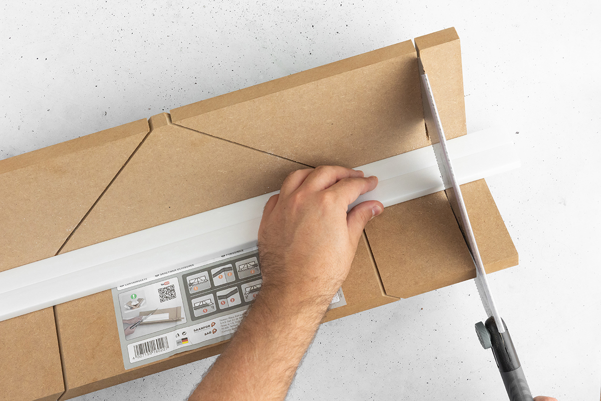 Geometrisches Wandbild aus Kork basteln