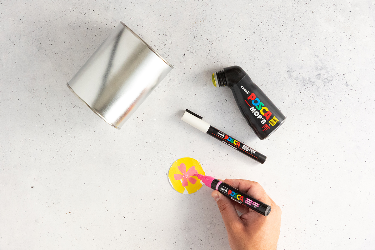 DIY Osternester basteln aus leeren Farbdosen