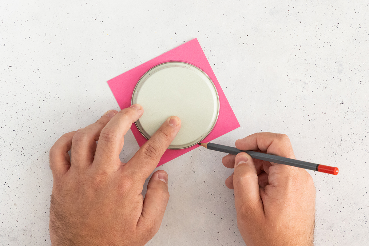 DIY Muttertagsgeschenk: Bild mit Papierblumen basteln