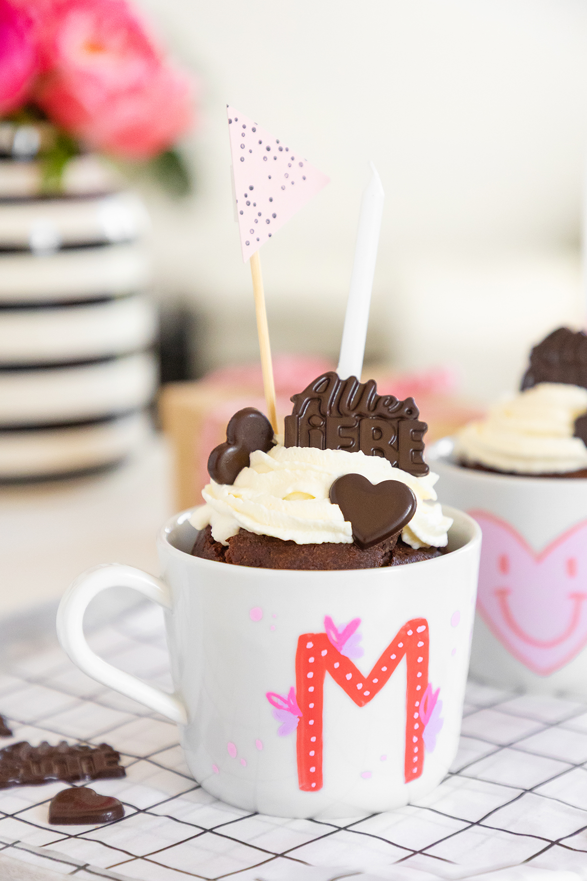 DIY Geburtstagsidee: Muffin in der Tasse basteln